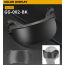 Визор на шлем (WoSport) с двумя сменными линзами QD (Black)