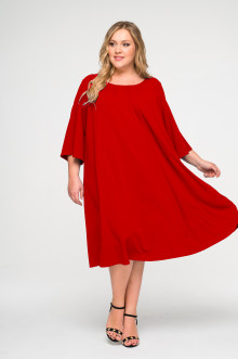 Платье "ЛаТэ" 1620404 (Красный)