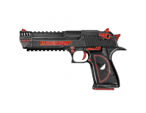 Страйкбольный пистолет (Cybergun) DeadPool Painted Version Desert Eagle L6 .50AE (by WE)