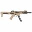 Страйкбольный пистолет-пулемет (King Arms) PDW 9mm SBR M-LOK (DE)