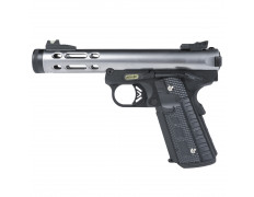 Страйкбольный пистолет (WE) GALAXY Colt 1911 Type A (Black/Silver)