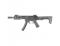 Страйкбольный пистолет-пулемет (King Arms) PDW 9mm SBR M-LOK (Black)