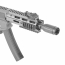 Страйкбольный пистолет-пулемет (King Arms) PDW 9mm SBR M-LOK Grey