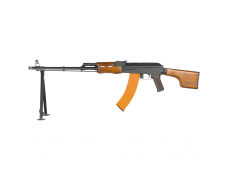 Страйкбольный пулемет (Cyma) РПК складной CM052s Дерево