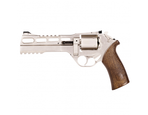 Страйкбольный пистолет (BO Manufacture) Revolver Chiappa Rhino 60DS .357 Magnum CO2 (Silver)
