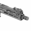 Страйкбольный пистолет-пулемет (King Arms) TWS 9mm SBR GBB (Black)