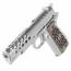 Страйкбольный пистолет (WE) COLT 1911 HEX CUT Gen.2 GBB (Silver)