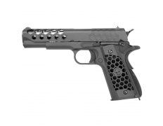 Страйкбольный пистолет (WE) COLT 1911 HEX CUT Gen.2 GBB (Black)