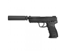 Страйкбольный пистолет (Tokyo Marui) HK45 Tactical GBB (Black)