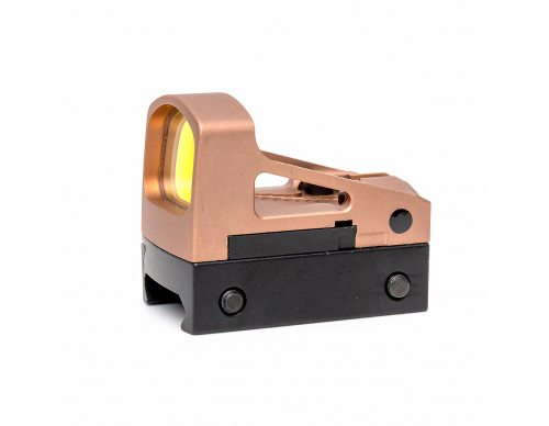 Прицел коллиматорный (AIM) RMS Reflex Mini Red Dot  TAN