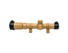 Прицел оптический (AIM) 1-4x24 TAN (с кольцами) 