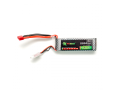 Аккумулятор POWER 11.1V 2200mah БРИКЕТ (110мм Х 33мм Х 25мм) Li-Po 25C Т-разъем