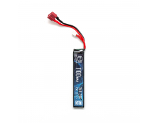Аккумулятор BlueMAX 7.4V 1100mah 20С for M4/AK/СР-3M (Li-Po) 14.5*8*101 Т-РАЗЪЕМ