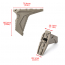 Ручка тактическая (WADSN) LINK Angled HandStop M-LOK (DE)