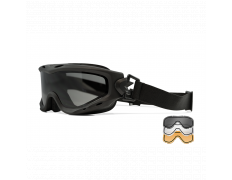 Очки противоосколочные (WILEY X) SPEAR DUAL LENS 3 линзы (Black) SP293DLB