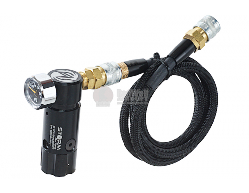 Регулятор + Линия (WOLVERINE) Airsoft HPA Ыystem STORM OnTank (High pressure) - black (STM-CA-005)