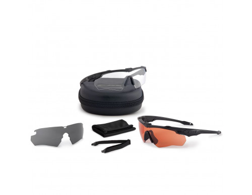 Очки ESS CROSSBLADE 2X BLACK W/CLEAR, SMOKE GRAY & HI-DEF COPPER (EE9032-06)
