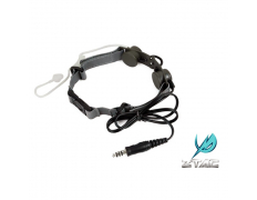 Гарнитура Ларингофон Tactical Throat MIC (Black) Z033