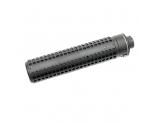 Глушитель (G&P) M4 быстросъем. Black GP076С (по часовой) с пламягас.