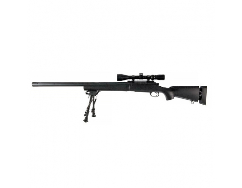 Страйкбольная винтовка (SW) M24 Military Spring Black